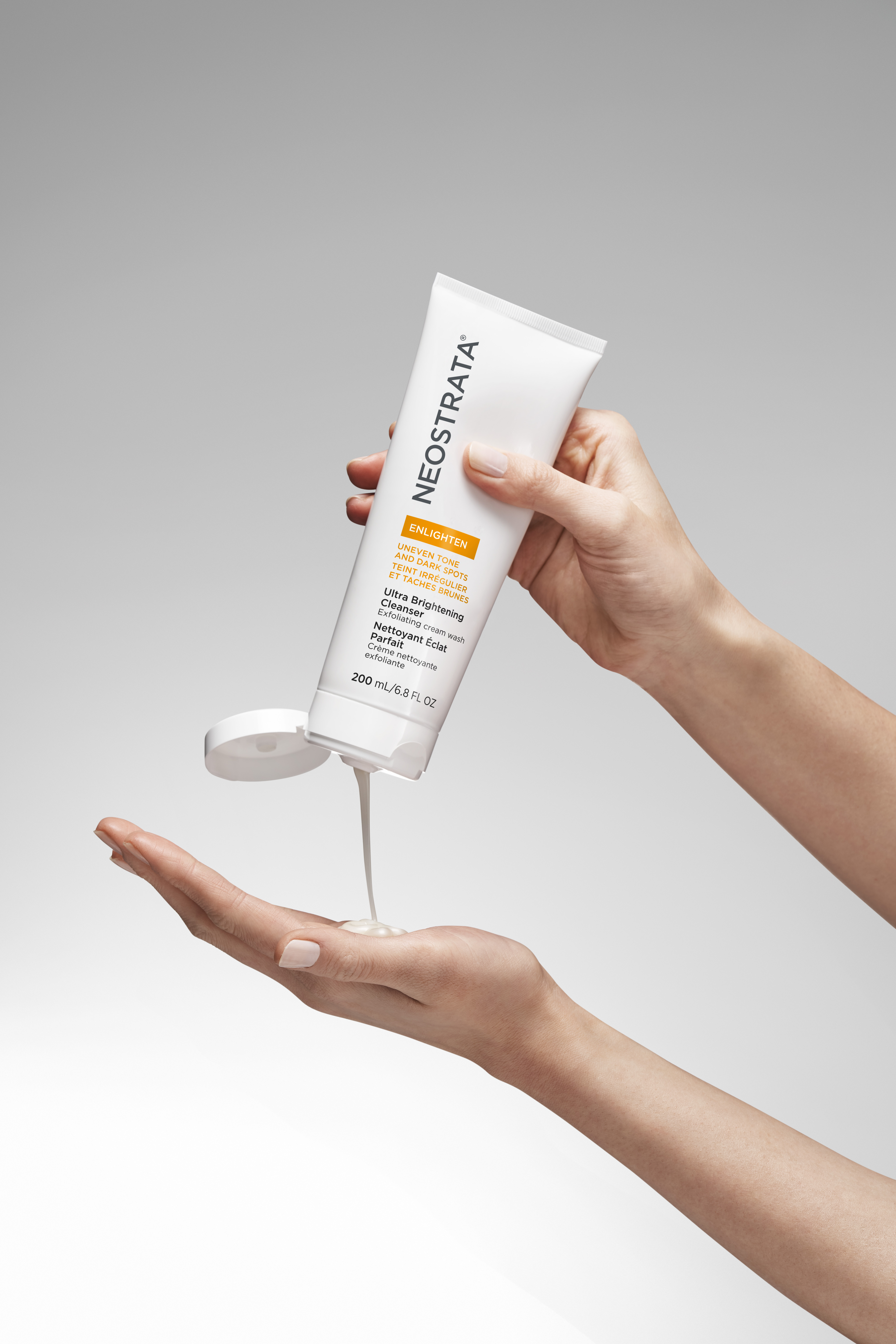 Genuine everyday skincare routine moment in natural light
